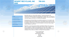Desktop Screenshot of desertrecycling.net